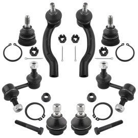 Unbranded Rear Sway Bar End + Ball Joint K80647 + Tie Rod ES800048 For 05-12 Pathfinder 8X