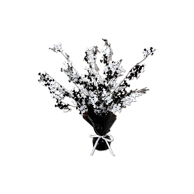 Skull & Crossbones Gleam 'N Burst Centerpiece Party Accessory (1