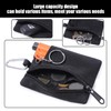 GDFHBD 3 Pieces Outdoor Mini Wallet, Small Men'S Wallet, Tactical