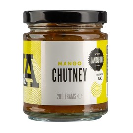 Janda Mango Chutney (200g) | Crafted in the UK in small batches | Great with Indian food | Slowly simmered in open pans | Delicately spiced