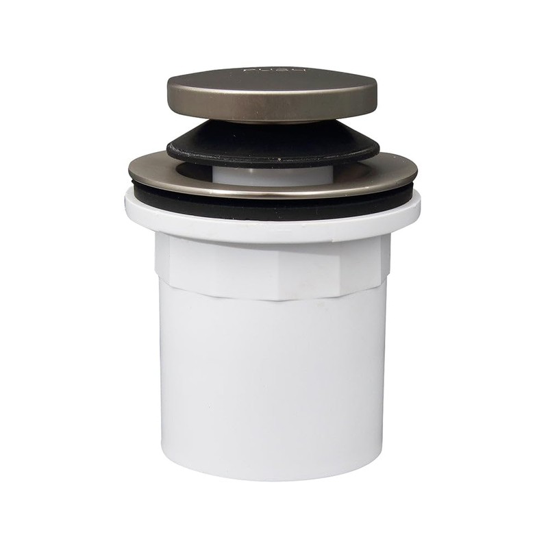 Push Button Tub Drain with PVC Adapter
