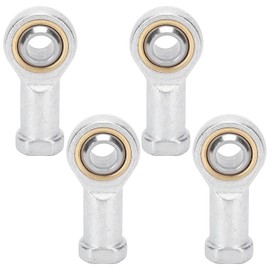 Gelenkkopf Gelenklager, Kugelgelenk Gelenklager, Gelenkkopflager, M10 x 1.25 Spurstangenkopf, Gelenklager mit Innengewinde, Sphärische Gleitstangenenden, zum Verschiedene Mechanische Geräte, 4 Stück