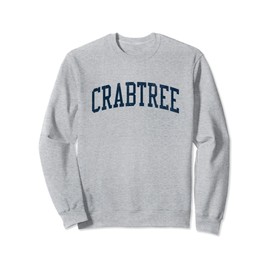 Crabtree OR Vintage Athletic Sports JSN2 Navy Print Sweatshirt