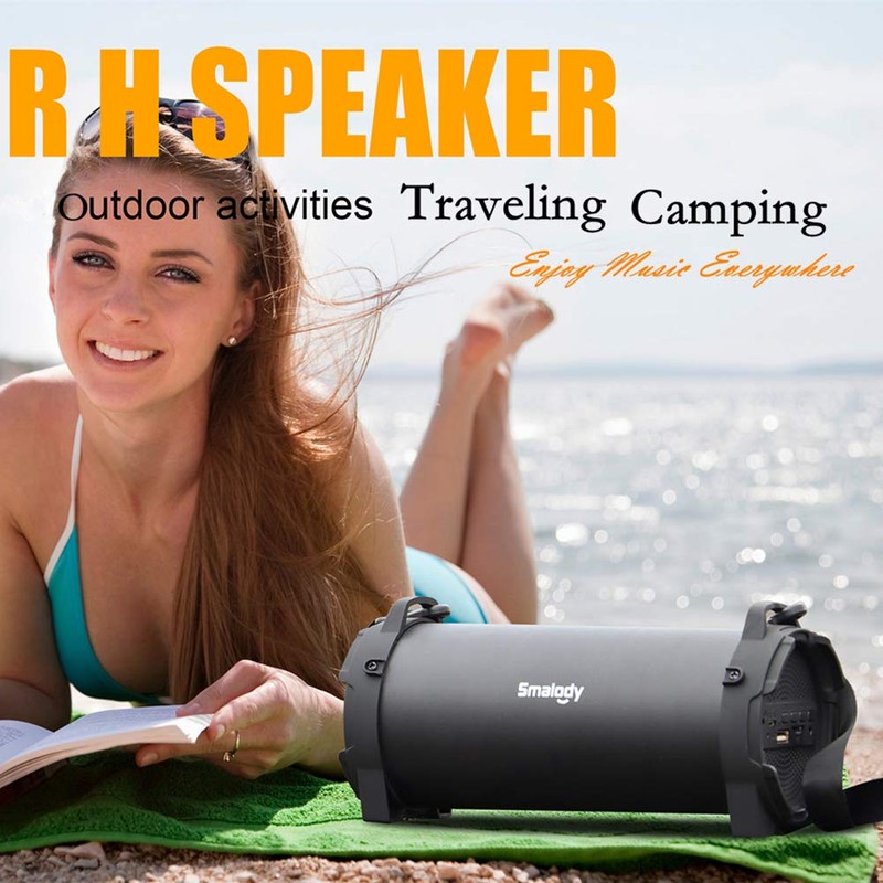 Portable Bluetooth Speaker, Louder Volume,Wireless Music Box Stereo Speakers with