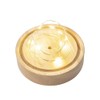 Ideen mit Herz LED Wooden Pedestal Round with Ball Diameter
