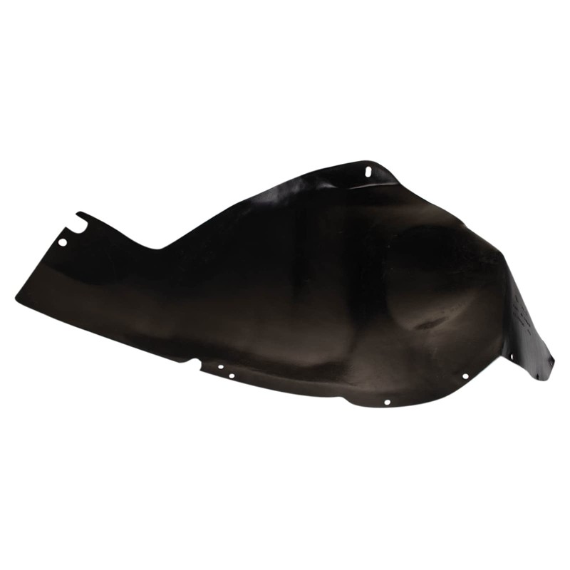 TRQ TRQ Front Left Forward Inner Fender Liner Black Drivers