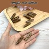 DHER Pack of 10 Toggle Buttons Oval Toggle Horn Toggle