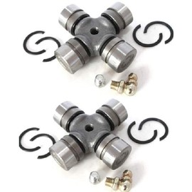 BossBearing Both Front Drive Shaft U Joint for Yamaha YFM350FW Big Bear 1987 to 1999