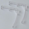 Cutelec Valance Clips 2pcs for 3-1/2"(89mm) Clear Color Vertical Blind
