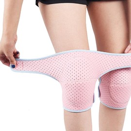 Bozaap 1 Pair Knee Pads, Sponge Dance Knee Pads Women Girls Non-Slip Knee Pads Breathable Soft Thick Sponge Sports Knee Pads