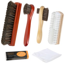 6Pcs Limpieza para Tenis y Zapatos de Gamuza,Kits de Cuidado de Zapatos,Incluye Borrador para Gamuza y Cepillo para Zapatos,Elimina Manchas y Rasguños,para Cuidado de Tus Zapato y Ropa