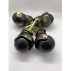 Elegent Upholstery 2" Inch black Ball Casters with Wood Stem