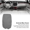 Center Armrest Box Lid Cover PU Leather Armrest Case Protector