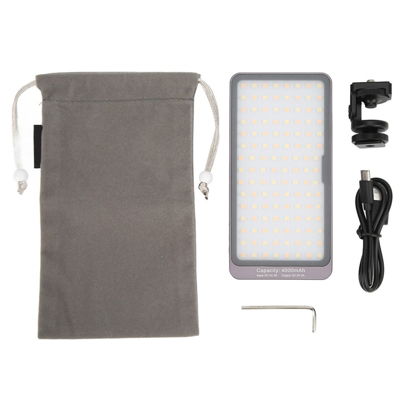 LED Video Light 3000K‑5500K Photography Fill Light SLR Camera Video
