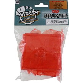 D&D Attack Wing: Base and Peg Set - Red