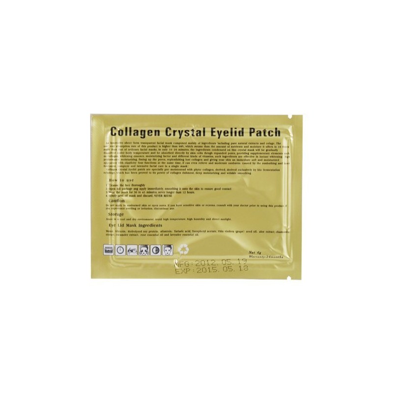 chinkyboo Eyelash Extension Under Eye Gel Pads Lint Collagen Crystal