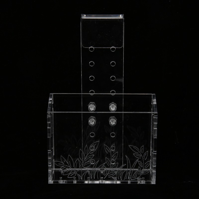 Aquarium Aquatic Planter Transparent Acrylic Fish Tank Hanging Water Plants
