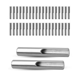 40 Pack 1/8" Invisible Cable Railing Kit Toggle Anchor Angle, T316 Stainless Steel Tensioner Hardware and Terminal Hidden, Silver Adjustable Cable Railing for Metal Railing Corner Post and Wall Post