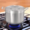 NutriChef 8 Qt Heavy-Duty Stockpot with Stainless Steel Lid -