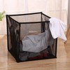 Pop Up Laundry Baskets - Mesh Collapsible Laundry Hampers Storage