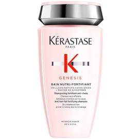 KÉRASTASE Bain Nutri - Fortifiant Genesis | Shampoo anticaída para cabello seco y frágil o propenso a la caída, fortalece las raíces capilares para reducir la caída por fragilidad