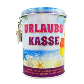 Around the world 14226 Charity Money Saving Tins – Holiday