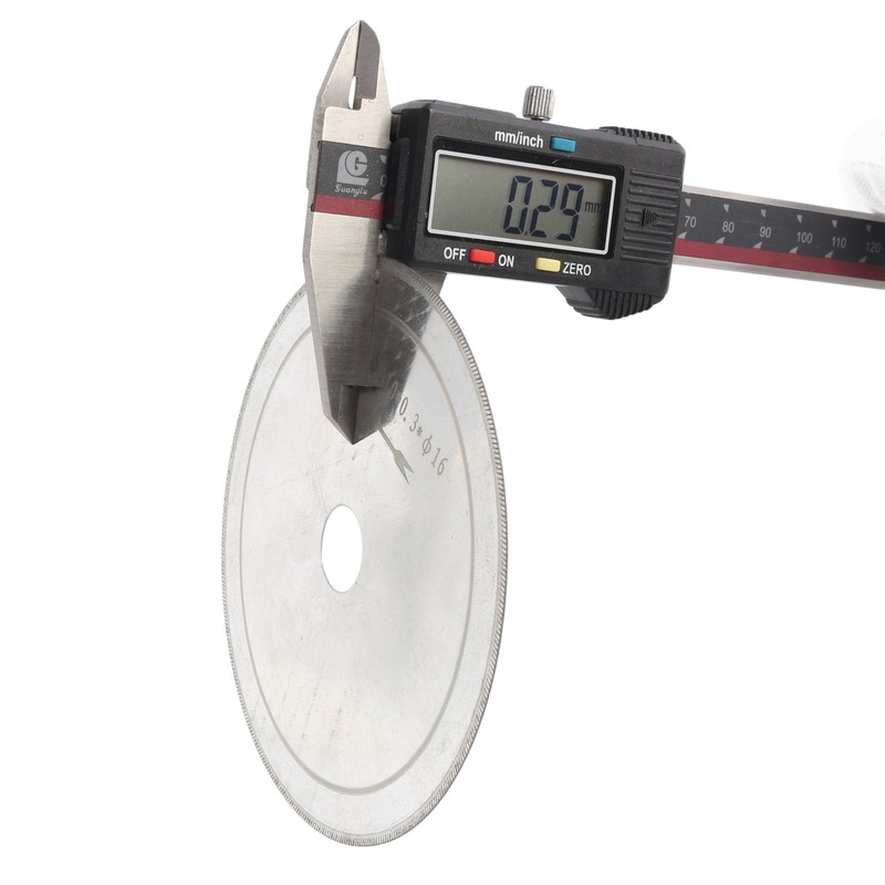 ILOVETOOL Gem Stone Cutting Saw Arbor 5/8" Rim 0.4mm 110mm