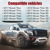 Rear Tailgate Bed Cap Molding Cover FIT 2017-2021 Nissan Titan