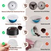 Nessus 100 PCS Original Aluminum Foil Lids from Vertuo Reusable