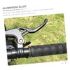 Outanaya 1 Pair Aluminum Alloy Bike Brake Handles Durable Levers