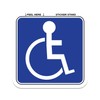 Handicap Access ADA Disabled Sticker Window Door Decal