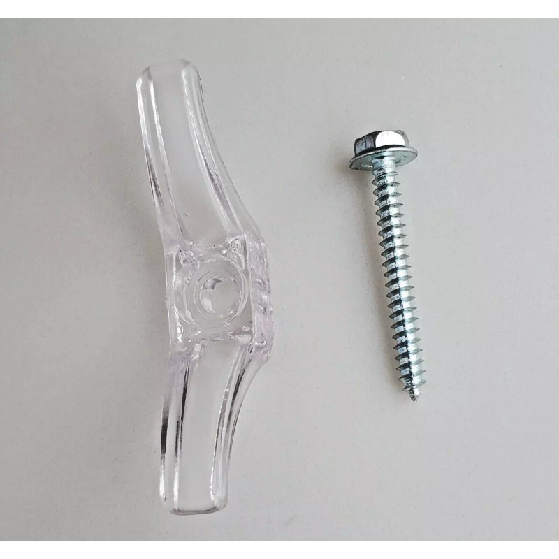 Blind Window Blind Cord Cleats Clear 12 PACK