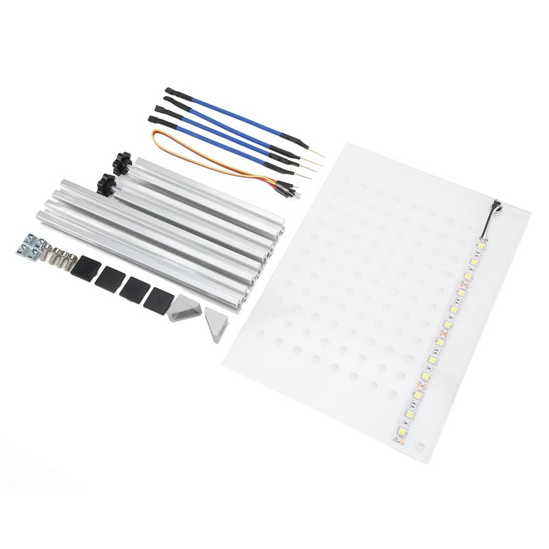 BDM Frame Board，Silver LED BDM Frame Bracket Multifunction ECU Programming