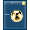OUFER 9K Solid Gold Replacement Ball Externally Threaded for Belly
