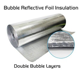 40sqft R8 Reflective Insulation Garage HVAC Duct Pipe Faucet House Attic Wrap