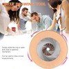 Circle Drawing Maker Adjustable Round Template Ring Scribing Tool with