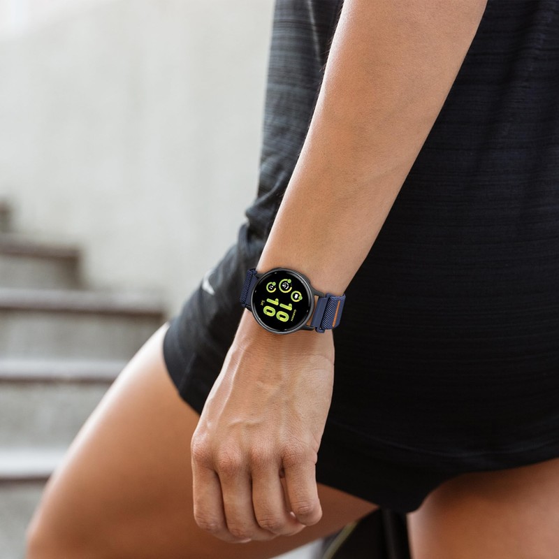 Sunnyson 20mm Stretchy Bands Compatible with Garmin Vivoactive 5/6/Forerunner 55/165,