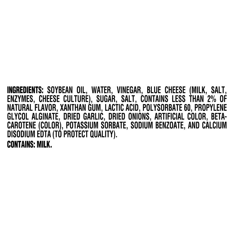 Kraft Dressing, 1 Bottle, for Salads and Dipping, Chunky Blue