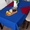 2 x Dark Blue 90 x 90cm Disposable Paper Table