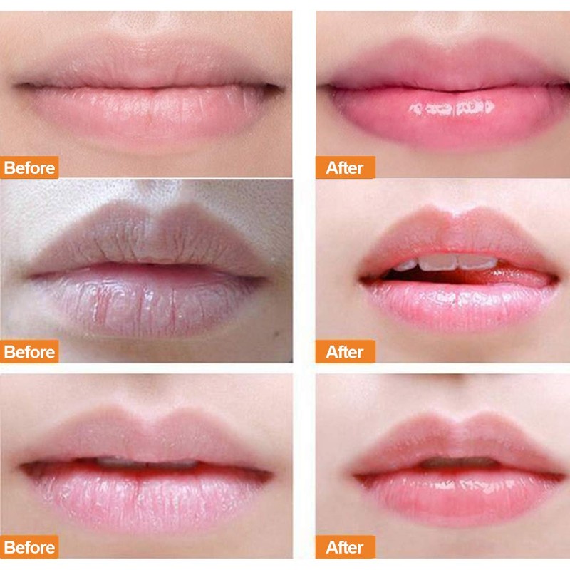 Lip Scrubs, Lip Mask, Lip Sleeping Mask with Double Effect,