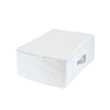 Towa Sangyo 85692 MSC Storage Bag, Gap Storage, Closet, White,