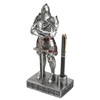 HDMbigmi King's Guard Knight Pen Stand Statue Office Pen Stand