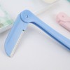 3-Pack Portable Foldable Eyebrow Trimmer for Beauty, Travel, Makeup, and Daily Use Camping 2ea