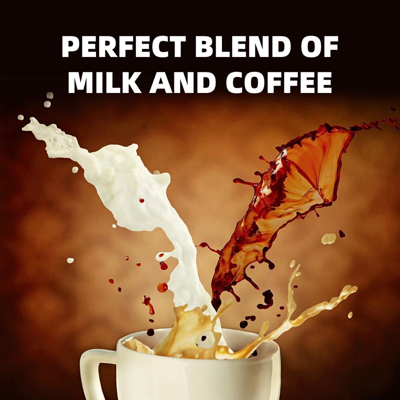 GANOHERB Mushroom Coffee Alternative Cappuccino Mix, Instant Coffee Drink with