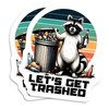 Trash Panda Magnets Magnet - 2 Pack - 5 Inches