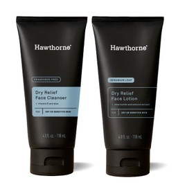 Hawthorne Everyday Men’s Skin Care Kit. Men’s Facial Care Kit with Face Wash Cleanser and Face Moisturizer Daily Face Routine For Men. Natural, Non-Toxic, Paraben Free, Phthalate Free. 4 Fl. Oz. Each.