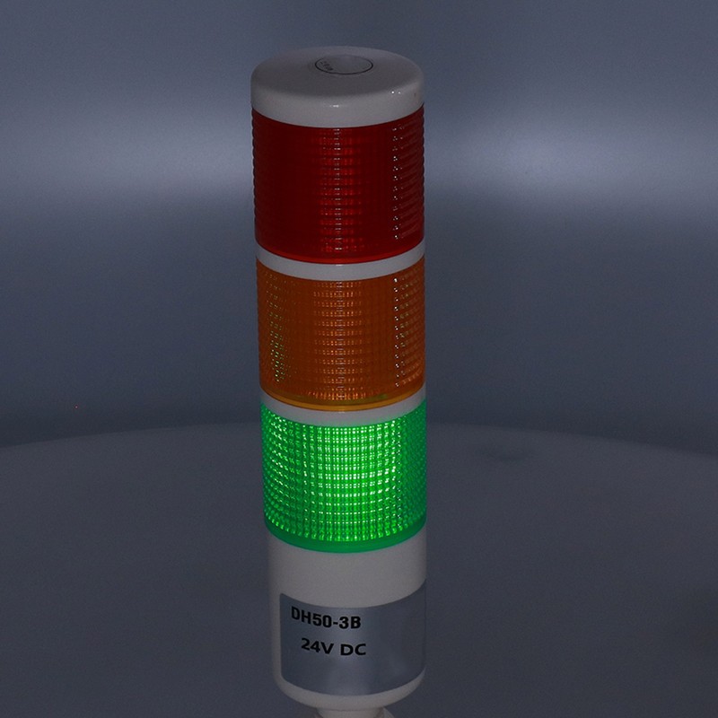 LED Signal Light with Rotating Base Low Power Consumption Switchable