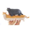 2 Fat Stretchy Cats Crushed Bead Sand Filled - Kitty