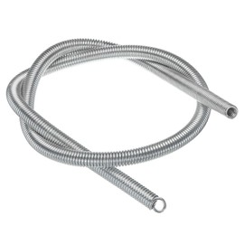 uxcell Spring Tube Bender Steel 1100mm/43.31 Inch Long for 19mm 0.75 Inch Copper Pipe