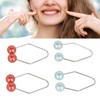 2 Pair Dimple Trainer Piercing Free Easy To Wear Enhanced